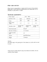 Preview for 5 page of Dust Care AC0401 Operation Instructions