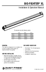 Dust Free 06170 Installation & Operation Manual preview