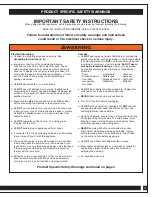 Preview for 3 page of Dust Right 650 CFM Instructions Manual