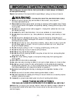 Preview for 9 page of Dustbane QS2 Operating Instructions Manual