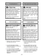 Preview for 23 page of Dustbane QS2 Operating Instructions Manual