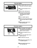 Preview for 48 page of Dustbane QS2 Operating Instructions Manual