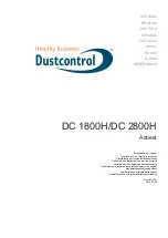 Предварительный просмотр 1 страницы Dustcontrol DC 1800 H Translation Of The Original Instructions