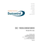 Dustcontrol DC 1800 TR EX Translation Of The Original Instructions предпросмотр