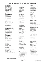 Preview for 33 page of Dustcontrol DC 3800a User Instruction