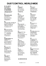 Предварительный просмотр 28 страницы Dustcontrol DC 3800c Twin User Instruction