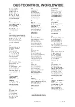 Предварительный просмотр 29 страницы Dustcontrol DC 38800a User Instructions