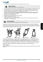 Предварительный просмотр 73 страницы Dustcontrol DC 5900H Asbest Translation Of The Original Instructions