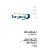 Dustcontrol DC AirCube 1200 Original Instructions Manual preview