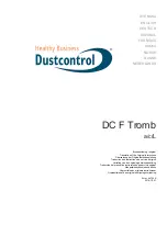 Предварительный просмотр 1 страницы Dustcontrol DC F Tromb a Translation Of The Original Instructions