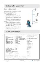 Предварительный просмотр 22 страницы Dustcontrol DC Storm 500 a Original Instructions Manual