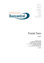 Dustcontrol Tromb Twin a Translation Of The Original Instructions предпросмотр