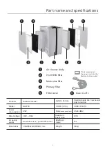 Предварительный просмотр 3 страницы Dustie Dustie DAC700 Operating Manual