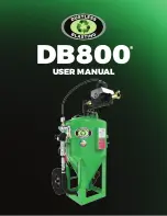 DUSTLESS BLASTING DB800 MOBILE User Manual preview