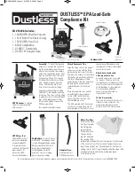 Dustless DustBudiie 16008 Quick Start Manual preview