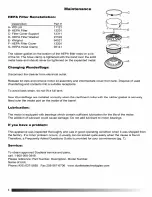 Preview for 6 page of Dustless HEPA VACUUM Owner'S Manual