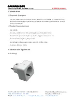 Предварительный просмотр 4 страницы Dusun Smart Plug EU Product Specification