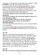 Preview for 27 page of Dutch originals BTE10 User Manual