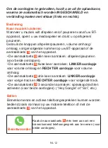 Preview for 28 page of Dutch originals BTE10 User Manual