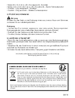 Preview for 61 page of Dutch originals DO-SV-BTSB3-B User Manual