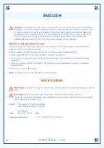 Preview for 6 page of Dutchblue 5026-B User Manual