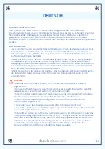 Preview for 21 page of Dutchblue 5026-B User Manual