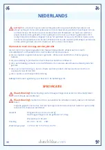 Preview for 36 page of Dutchblue 5026-B User Manual