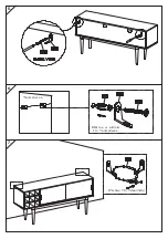 Preview for 3 page of Dutchbone Sideboard Gabor Assembly Instructions