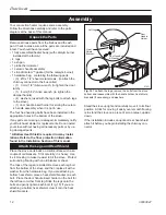 Preview for 12 page of DutchWest 2460CE Installation And Operating Manual