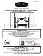 DutchWest DW2500 Series Owner'S Manual предпросмотр