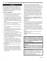 Preview for 2 page of DutchWest DW2500X02 Owner'S Manual