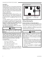 Предварительный просмотр 6 страницы DutchWest OXDV30NVSB Installation And Operating Instructions Manual