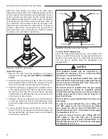 Предварительный просмотр 19 страницы DutchWest OXDV30NVSB Installation And Operating Instructions Manual