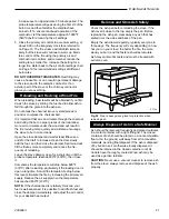 Preview for 21 page of DutchWest Seneca 2170 Homeowner'S Installation And Operating Manual