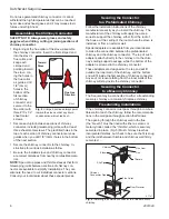 Preview for 6 page of DutchWest Sequoia 2160 Homeowner'S Installation And Operating Manual