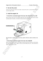 Preview for 14 page of DUTSCHER MagnetaPure 32 Operation Manual