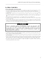 Preview for 9 page of DUURA DI452B Service, Installation, And Instruction Manual