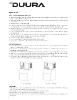 Предварительный просмотр 12 страницы DUURA DI452B Service, Installation, And Instruction Manual