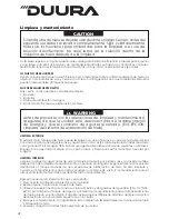 Preview for 50 page of DUURA DI452B Service, Installation, And Instruction Manual