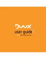 Duux DECT baby monitor User Manual preview