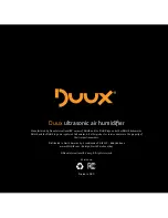 Предварительный просмотр 27 страницы Duux HN-SDC022 User Manual