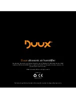 Preview for 10 page of Duux ultrasonic air humidifier User Manual