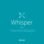 Duux Whisper DXCF03 User Manual preview