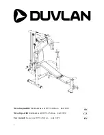 DUVLAN Kron 4822 User Manual preview