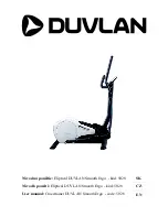 DUVLAN Smooth Ergo 5028 User Manual preview