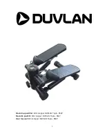 DUVLAN Tapie 6547 User Manual предпросмотр