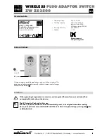 Preview for 2 page of Duwi ZW ZS 3500 User Manual