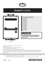 Предварительный просмотр 1 страницы Dux 17ENB5L Owner'S Manual