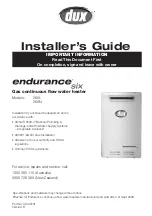 Dux 26XL Installer'S Manual предпросмотр