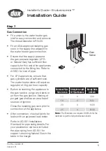 Предварительный просмотр 5 страницы Dux 26XL Installer'S Manual